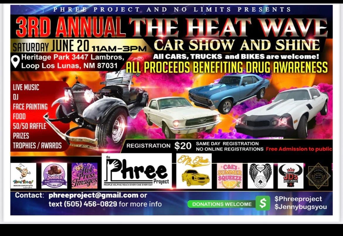 3rd Annual Heat Wave Car Show and Shine